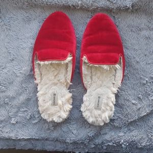 Birdies: The Phoebe Crimson Faux fur 7